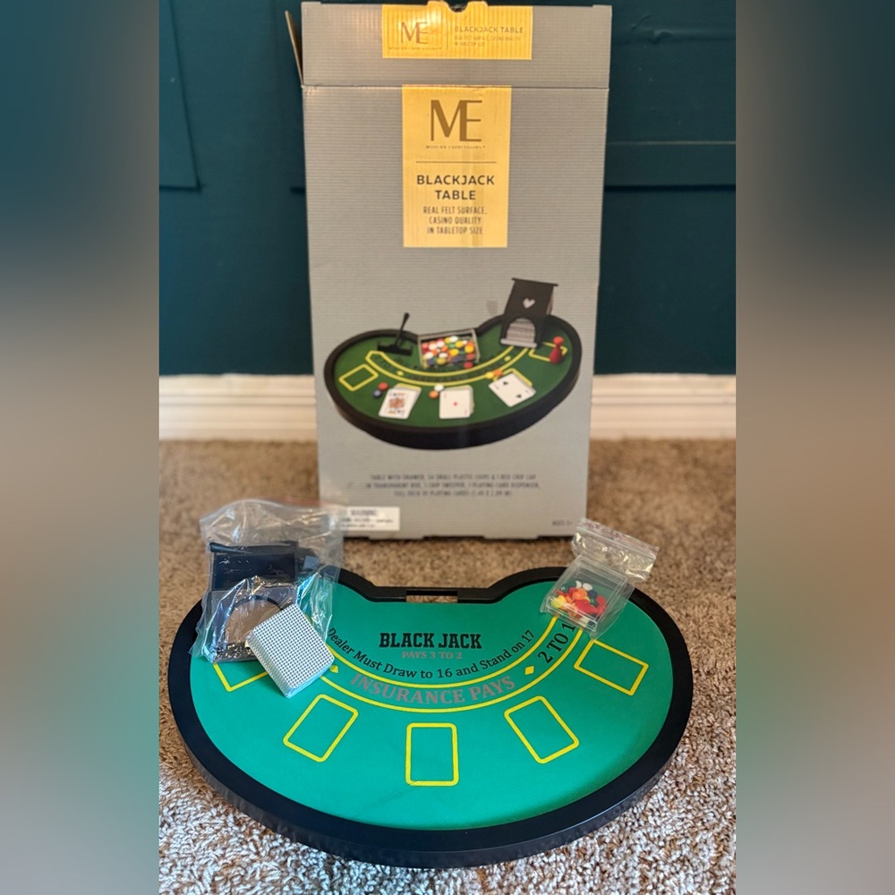 Expressions Blackjack Table Game